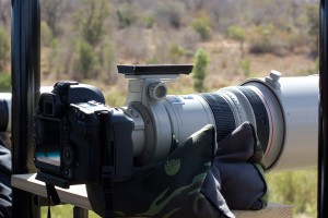 Safari Vehicle lens setup